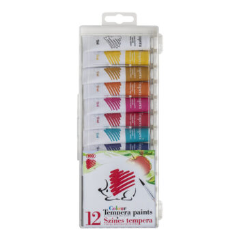 Süni tempera tubusos színes 12 ml 12-es