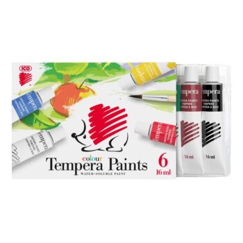Süni tempera tubusos színes 16 ml 6-os