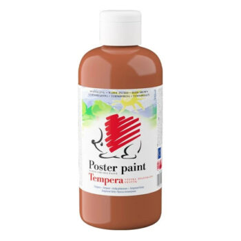 Süni tempera sötétbarna 500 ml